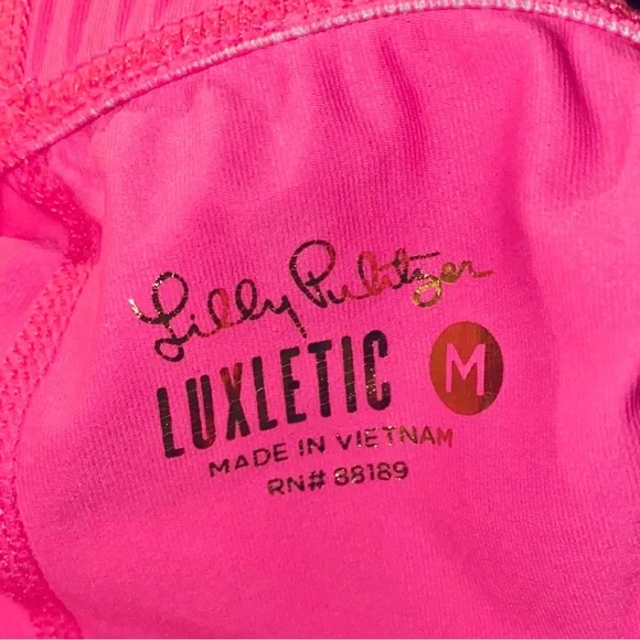 Lilly Pulitzer Luxletic Cayo Costa dress UPF 50+ Roxie pink - Picture 16 of 16